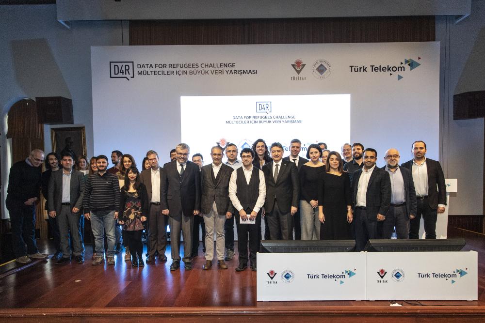 “Mülteciler için Büyük Veri” yarışmasının kazananları Boğaziçi Üniversitesi'nde açıklandı